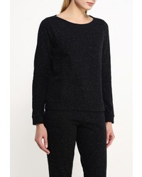 Женский черный свитер с круглым вырезом от Jacqueline De Yong