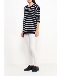 Женский черный свитер с круглым вырезом от Jennyfer