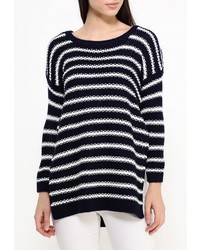 Женский черный свитер с круглым вырезом от Jennyfer