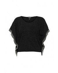 Женский черный свитер с круглым вырезом от Jennyfer