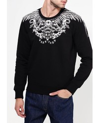 Мужской черный свитер с круглым вырезом от Just Cavalli