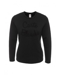 Женский черный свитер с круглым вырезом от Le Coq Sportif