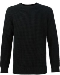 Мужской черный свитер с круглым вырезом от Levi's