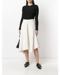 Женский черный свитер с круглым вырезом от Proenza Schouler