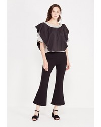 Женский черный свитер с круглым вырезом от Love &amp; Light