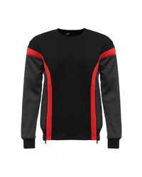 Мужской черный свитер с круглым вырезом от Max&amp;Jenny