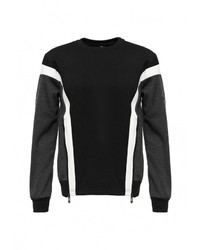 Мужской черный свитер с круглым вырезом от Max&amp;Jenny