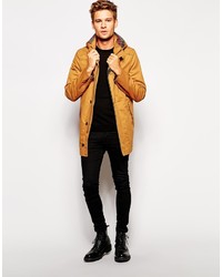 Мужской черный свитер с круглым вырезом от Selected