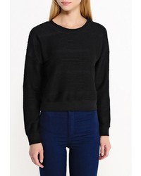 Женский черный свитер с круглым вырезом от MinkPink