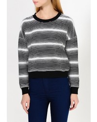 Женский черный свитер с круглым вырезом от MinkPink