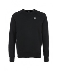 Мужской черный свитер с круглым вырезом от Nike
