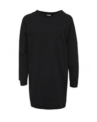 Женский черный свитер с круглым вырезом от Noisy May