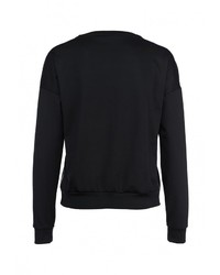 Женский черный свитер с круглым вырезом от Only