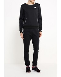 Женский черный свитер с круглым вырезом от Puma