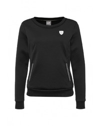 Женский черный свитер с круглым вырезом от Puma
