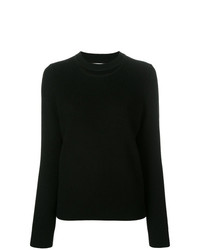 Женский черный свитер с круглым вырезом от rag & bone/JEAN
