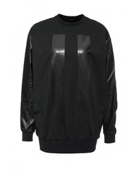 Женский черный свитер с круглым вырезом от Replay