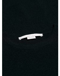 Женский черный свитер с круглым вырезом от Stella McCartney