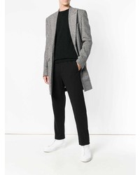 Мужской черный свитер с круглым вырезом от Mauro Grifoni