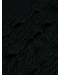 Женский черный свитер с круглым вырезом от RED Valentino