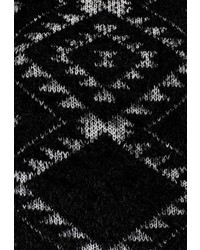 Женский черный свитер с круглым вырезом от Sela