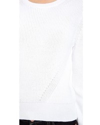 Женский черный свитер с круглым вырезом от 525 America