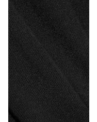 Женский черный свитер с круглым вырезом от Equipment