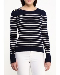 Женский черный свитер с круглым вырезом от SPRINGFIELD