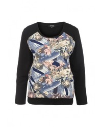 Женский черный свитер с круглым вырезом от Stella