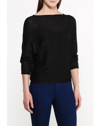 Женский черный свитер с круглым вырезом от Top Secret