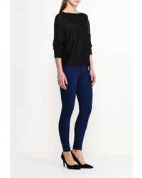 Женский черный свитер с круглым вырезом от Top Secret