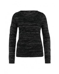 Женский черный свитер с круглым вырезом от Top Secret