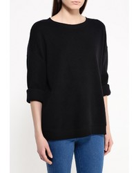 Женский черный свитер с круглым вырезом от Topshop