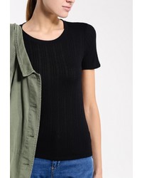 Женский черный свитер с круглым вырезом от Topshop