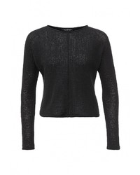 Женский черный свитер с круглым вырезом от Topshop