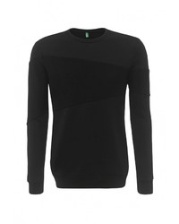 Мужской черный свитер с круглым вырезом от United Colors of Benetton