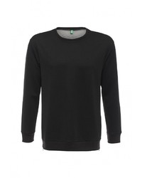 Мужской черный свитер с круглым вырезом от United Colors of Benetton
