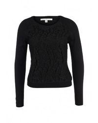 Женский черный свитер с круглым вырезом от Uttam Boutique