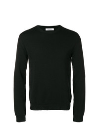 Мужской черный свитер с круглым вырезом от Valentino