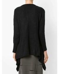 Женский черный свитер с круглым вырезом от Uma Raquel Davidowicz