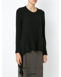 Женский черный свитер с круглым вырезом от Uma Raquel Davidowicz