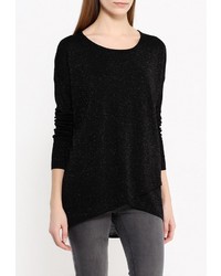 Женский черный свитер с круглым вырезом от Wallis