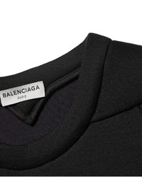 Мужской черный свитер с круглым вырезом от Balenciaga