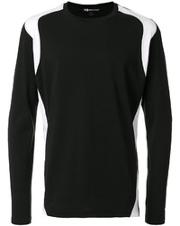 Мужской черный свитер с круглым вырезом от Y-3