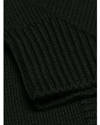 Черный свитер с отложным воротником от Maison Margiela