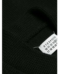 Черный свитер с отложным воротником от Maison Margiela