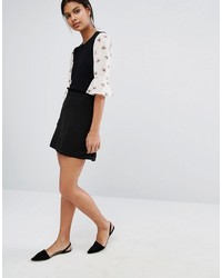 Женский черный свитер с принтом от Oasis