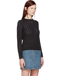 Женский черный свитер от A.P.C.