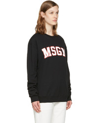 Женский черный свитер от MSGM