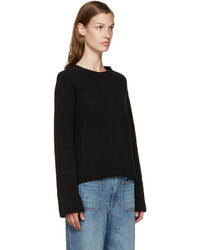 Женский черный свитер от Simon Miller